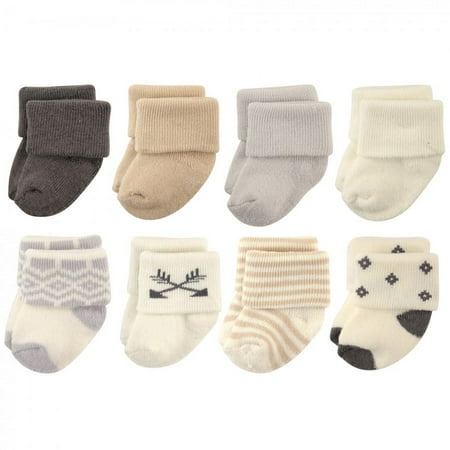 UPC: 0660168545265 | Hudson Baby Infant Unisex Cotton Rich Newborn and Terry Socks  Aztec  0-6 Months