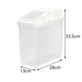 thumbnail image 4 of GUOOL Portable Storage Container Vacuum Seal Visual Design Boxes for Kitchen White White Color, 4 of 8
