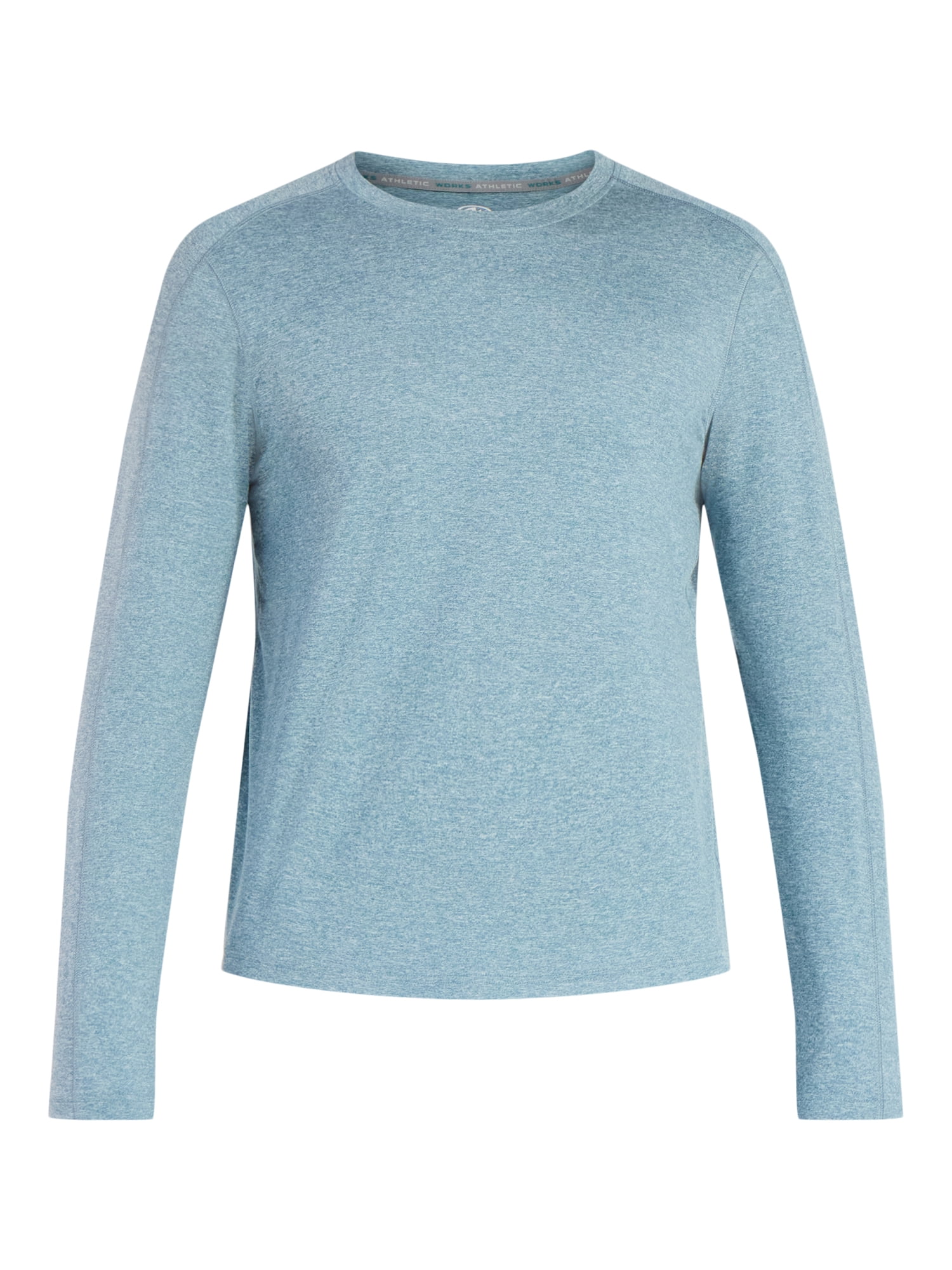 Athletic Works Men's and Big Men's ButterCore Soft Long Sleeve Tee Shirt, Sizes XS-5XL