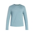 thumbnail image 5 of Athletic Works Men's and Big Men's ButterCore Soft Long Sleeve Tee Shirt, Sizes XS-5XL, 5 of 5