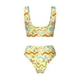 thumbnail image 5 of Daiia Cartoon Snake8 Women's Bikini Set Two Piece Swimsuit High Waisted Bikini Adjustable Straps Bikini Perfect for Beach, Pool, and Summer Vacation-X-Large, 5 of 9