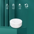 thumbnail image 4 of Tuya Zigbee Smart Knob Button Scene Switch Wireless Random Sticker Smart Home Dimming Scene Switch,1 x Smart Knob Button,White, 4 of 8