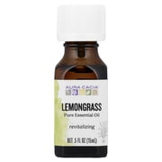 Aura Cacia 100% Pure Essential Oil Lemon Grass 0.5 oz Liquid