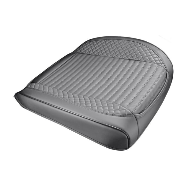 davian Seat Cover Anti Slip Full Wrap Sponge Sturdy Seat Protector with Storage Pocket Auto Seat Cushion Pad Mat Universal Automobile Accessory Suitable for Gray
