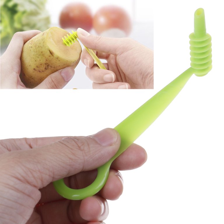 1pc Rotating Potato Slicer, Manual Twisted Potato Chipper