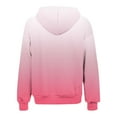 thumbnail image 5 of Juslio Womens Hoodies Womens Winter Coats Zipper Casual Long Sleeve Outerwear Pink, 5 of 6