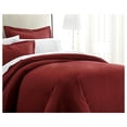 thumbnail image 2 of Burgundy 3 Piece Duvet Cover Set King/California King, by Simply Soft, 2 of 6