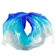 thumbnail image 3 of Silk Belly Dance Props Veil Women Dance Accessories Veil Hand Dyed 200/250cm Belly Dance Veils, 3 of 7