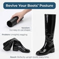 thumbnail image 2 of 8pcs Boot Shaper Form Inserts Reusable Tall Boot Support Holder Pads for Men Women Knee High Boots Black, 2 of 7