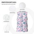 thumbnail image 3 of Sikiie Sea Shells 3 Basketball Jersey Reversible Men's Mesh Athletic Sports Shirts Training Practice S-4XL4X-Large, 3 of 6