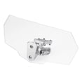 thumbnail image 2 of Universal Motorcycle Adjustable Wind Deflector Windshield, 2 of 4