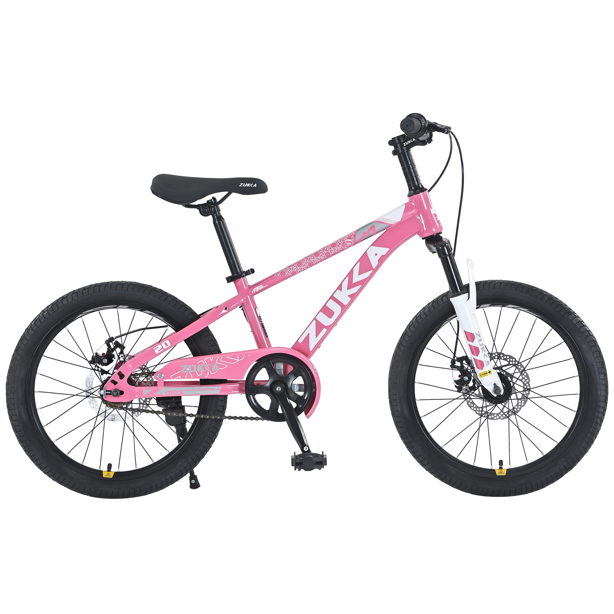 20 Inch Kids' Bike, Boys Girls Mountain Bike Ages 8-12, 7 Speed Teenager Children Kids' Bicycles, Front Suspension Disc Brake Rear V-Brake, High Steel Frame