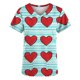 thumbnail image 5 of Mujeres de Manga Corta Tops Unisex Impresión V-Cuello Bolsillo Top para las Mujeres, Casual Enfermería Uniforme Blusa para el Uso Diario, 5 of 5