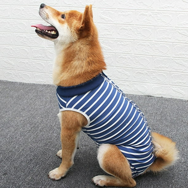 Dog Recovery Suit Abdominal Wound Puppy Surgical Clothes PostOperative