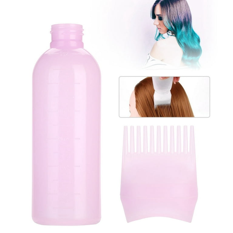 1pc Root Comb Applicator Bottle For Hair Dyeing, Lightweight And
