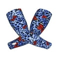 thumbnail image 2 of Bingfone Farmers Gardening Sleeves Sun Protection Arm Cooling Sleeves For Women Men With Thumb Hole - Abstract Colorful Butterflies, 2 of 8