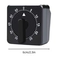 thumbnail image 2 of MKHSQHDG Today's Deals Mechanical Timer for Kitchen and Use Precision Mechanical Countdown Timer with Alarm Metal Casing Easy Wind Up Analog Timing Device for Cooking Meetings and Projects, 2 of 4