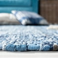 thumbnail image 4 of SAFAVIEH Montauk Oslo Braided Trellis Area Rug, Blue, 5' x 8', 4 of 9