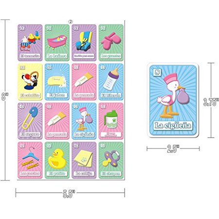 Baby shower loteria printable