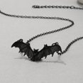 thumbnail image 3 of Gothic Bat Pendant Necklace - Stainless Steel, Unisex, Collarbone Chain, for Parties/Daily Wear, Halloween/Christmas Gift, 3 of 5