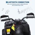thumbnail image 4 of EDTara 12V Toddler Electric Car with Remote Control, Kids Ride On Car with Bluetooth USB Music Player, 2x35W Motor, LED Headlights, 4 of 8