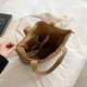 thumbnail image 1 of Bolsa De Hombro Bolsa de hombro para mujer de compras simple de gran capacidad Casual para el trabajo (Blanco) Sywqhk Para Estrenar, 1 of 9