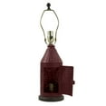 thumbnail image 5 of Park Designs Punched Revere Lamp 19" Red, 5 of 5