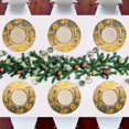 thumbnail image 7 of Ryvnso Cat in Sunflower Round Plate Mats Dining Table Placemat Set of 6 for Holiday Decoration, 7 of 7