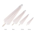 thumbnail image 2 of Paraguas decorativo de papel blanco, sombrilla, accesorio para fotos escolares (60 cm), 2 of 10