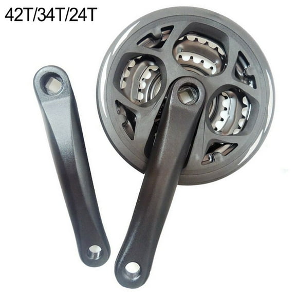 7-9Speed Bicycle Mtb for Hybrid Bike 42-34-24T Triple Crankset Chainset