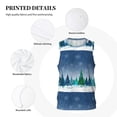 thumbnail image 3 of Rocae Christmas Trees for Men's Basketball Jersey Lightweight and Breathable Athletic Tank Top,Quick-Drying Sports Jersey Medium, 3 of 9