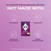 K-Y Liquibeads Vaginal Moisturizer and Personal Lubricant for Menopause, 6 Count