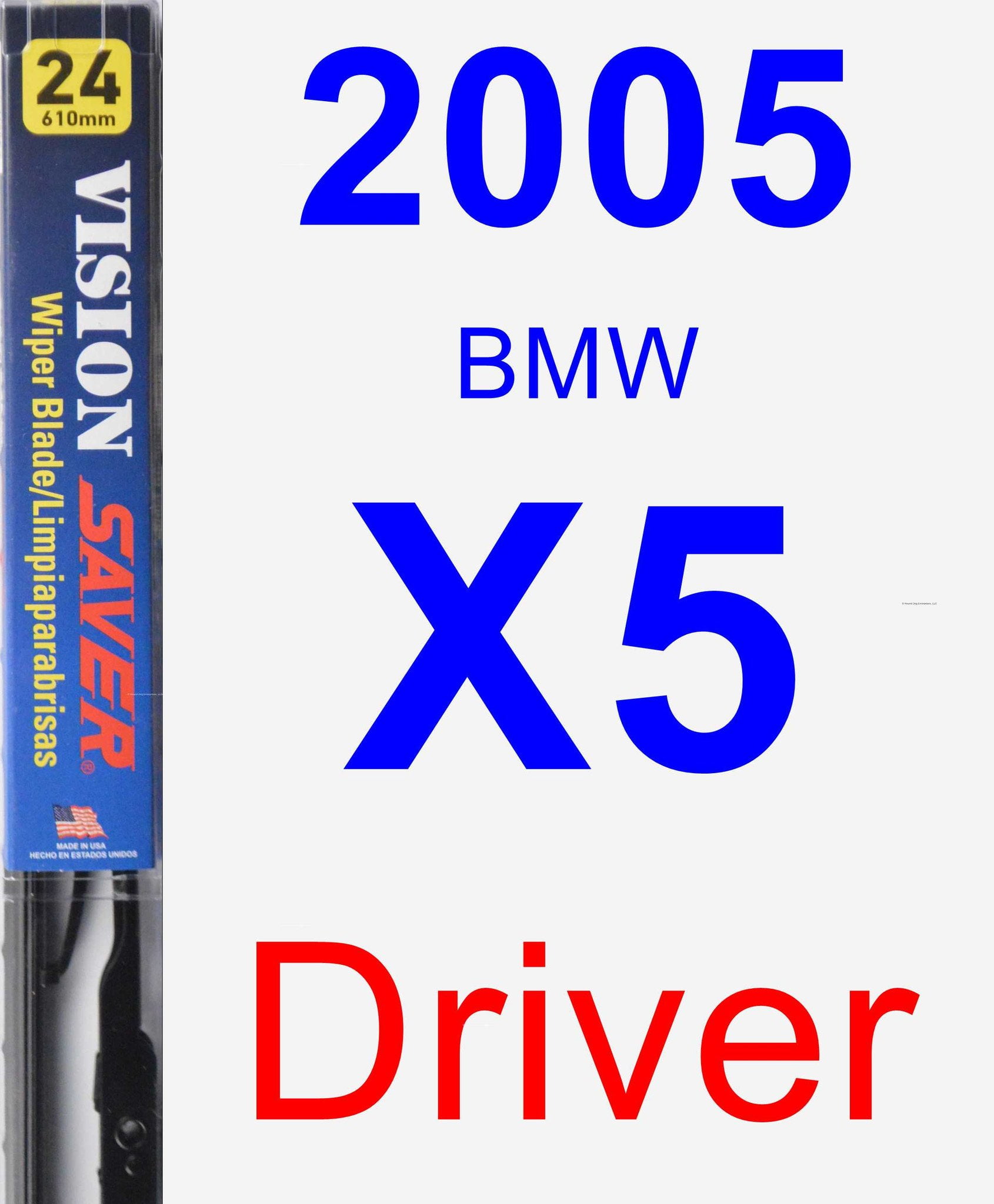 2005 BMW X5 Driver Wiper Blade - Vision Saver - Walmart ...