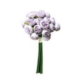 thumbnail image 2 of D-GROEE 1 Bouquet Fake Camellia Flower Arrangement Bouquet, 27 Heads Artificial Flower for Centerpieces, Suitable for Wedding Centerpiece Flower for Parties Valentine's Day Home Décor, 2 of 7