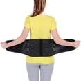 thumbnail image 4 of Cinturón de lactancia de doble compresión YHG Soporte lumbar ajustable Código negro L Adecuado para cintura c, 4 of 8