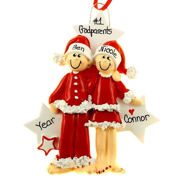 P.J. Lovers Personalized Christmas Ornament Do-It-Yourself