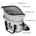 thumbnail image 6 of 40 Can Soft Cooler Bag, Insulated Leak-Proof Roll-Top, Waterproof Seal, Portable Ice Chest for Camping, Beach, Picnics, 24HR Cold Retention, 6 of 9