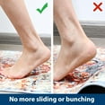 thumbnail image 4 of shiyou-Coyacool Non Slip Rug Pads for Hardwood Floors, 5x7 Rug Pad Gripper for Area Rugs, Under Carpet Anti Skid Mat, Black, Keep Your Rugs Safe and in Place, 4 of 4