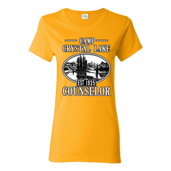 Ladies Camp Crystal Lake Counselor 1935 Summer TV Parody Funny DT T-Shirt Tee