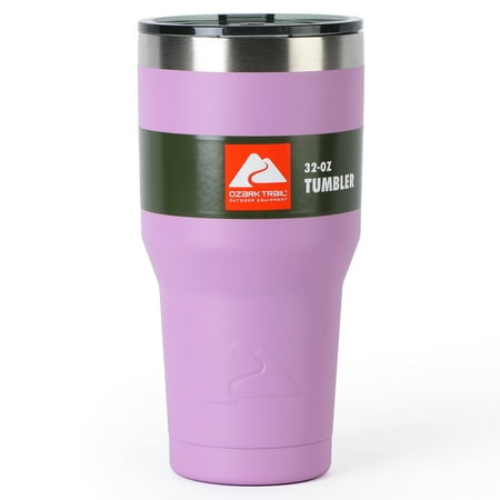 Ozark Trail 32 oz Insulated Stainless Steel Tumbler, New Lilac