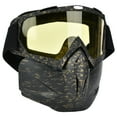 Outdoor Safety Eyewear for Enhanced Vision Protection Yellow Fog