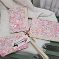 thumbnail image 5 of Bolsa de mano de Hello Kitty para niñas, cartera Kawaii de dibujos animados, Snoopy Cinnamorol, maquillaje para llaves, 10x15/12x17/14, 5x20cm, 3 unids/set, 3455, 5 of 5