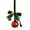 Green2, variant on Christmas Jingle Bell Ornaments with Elk & Pinecone - Gold Metal Farmhouse Christmas Tree Hanging Decorations with Red Bow for Xmas Home Decor