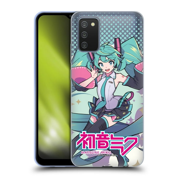 Head Case Designs Officially Licensed Hatsune Miku Graphics Pastels Soft Gel Case Compatible with Samsung Galaxy A02s / M02s (2021)