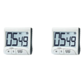 thumbnail image 1 of 2X Digital Kitchen Timer&Stopwatch,Bold Digits, Simple Operation, Loud Alarm,Magnetic Kickstand for Cooking, 1 of 7