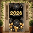 thumbnail image 3 of Golden Design New Year Banner 2026 Festive Crown Decoration Celebration Event for Indoor Party Holiday Festivity, 3 of 9