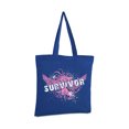 thumbnail image 2 of Awkward Styles Breast Cancer Survivor Tote Bag Cancer Awareness Canvas Bags Breast Cancer Awareness Shopper Pink Ribbon Book Bag Pink October Gifts Support for Cancer Survivors Cancer Support Ribbon, 2 of 5