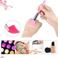 thumbnail image 4 of Juego de brochas de maquillaje de silicona con mango de plástico oso de fresa Electrónica, 4 of 4