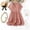 Pink, variant on LVHAOGJOB Womens Flowy Dress Swing Fit and Flare Mini Dress Summer Short Sleeve A Line Graphic Sundress for Women Boho