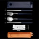 thumbnail image 5 of Juego de utensilios de viaje reutilizables de acero inoxidable con estuche, fiambrera portátil para cubiertos para Camping y oficina, 5 of 5